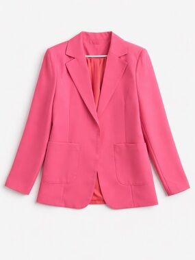 Barbie core Women’s Pink Oversized Blazer